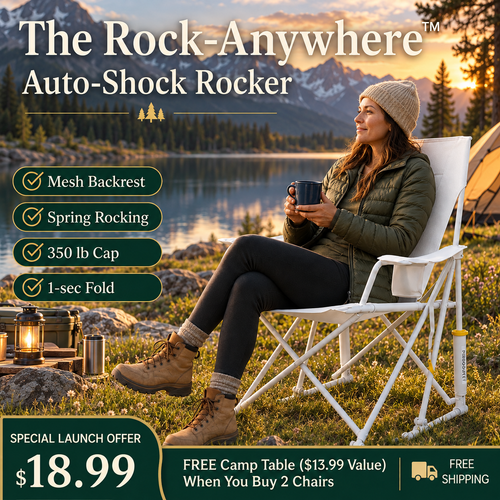 The Rock-Anywhere™ Auto-Shock Rocker