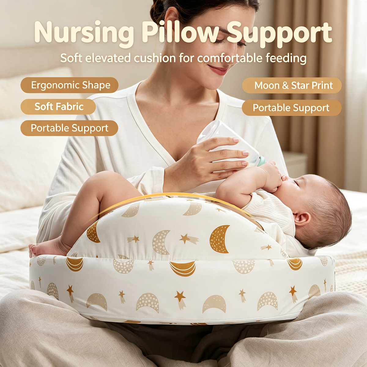 Baby Feeding Support Pillow