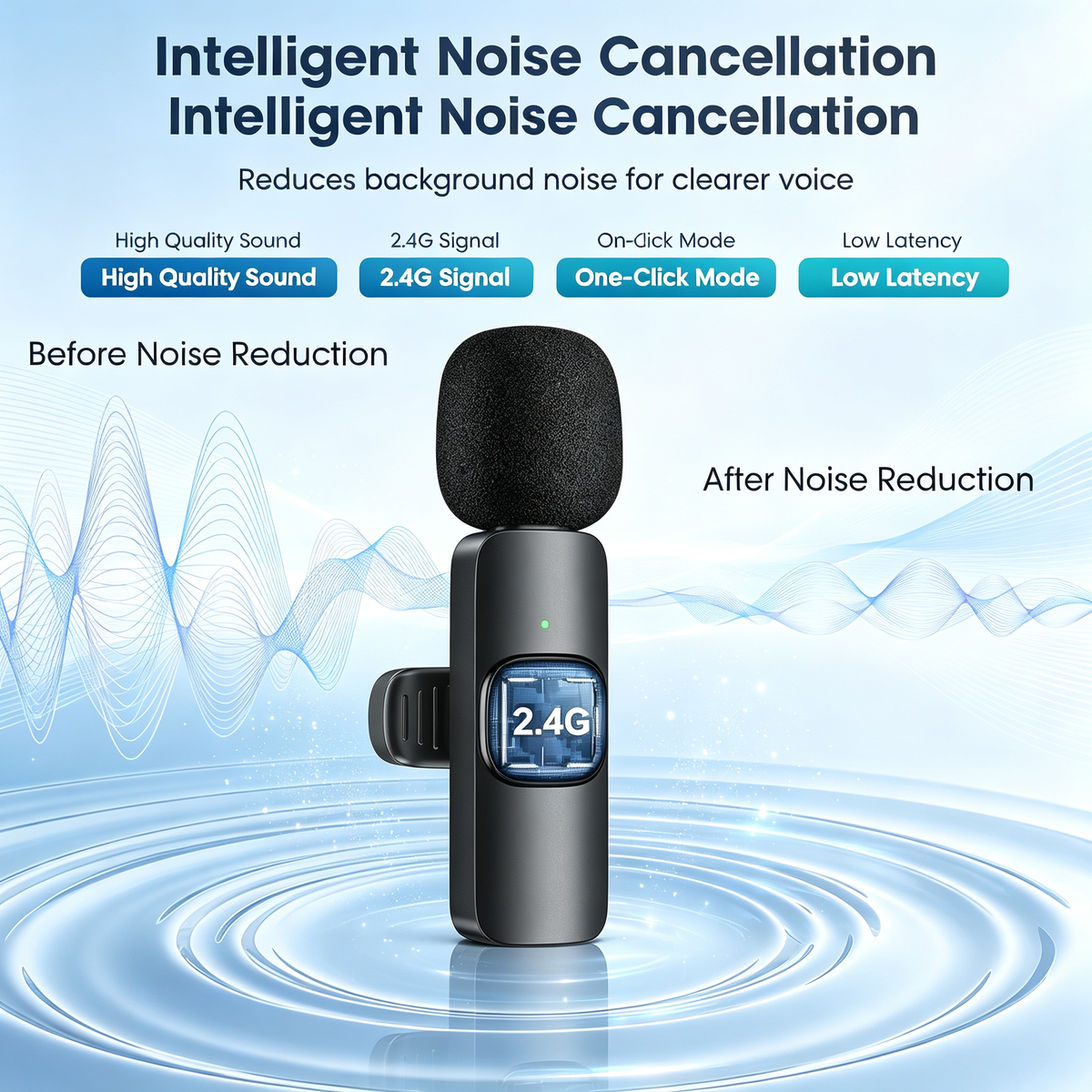 Wireless Lavalier Microphone