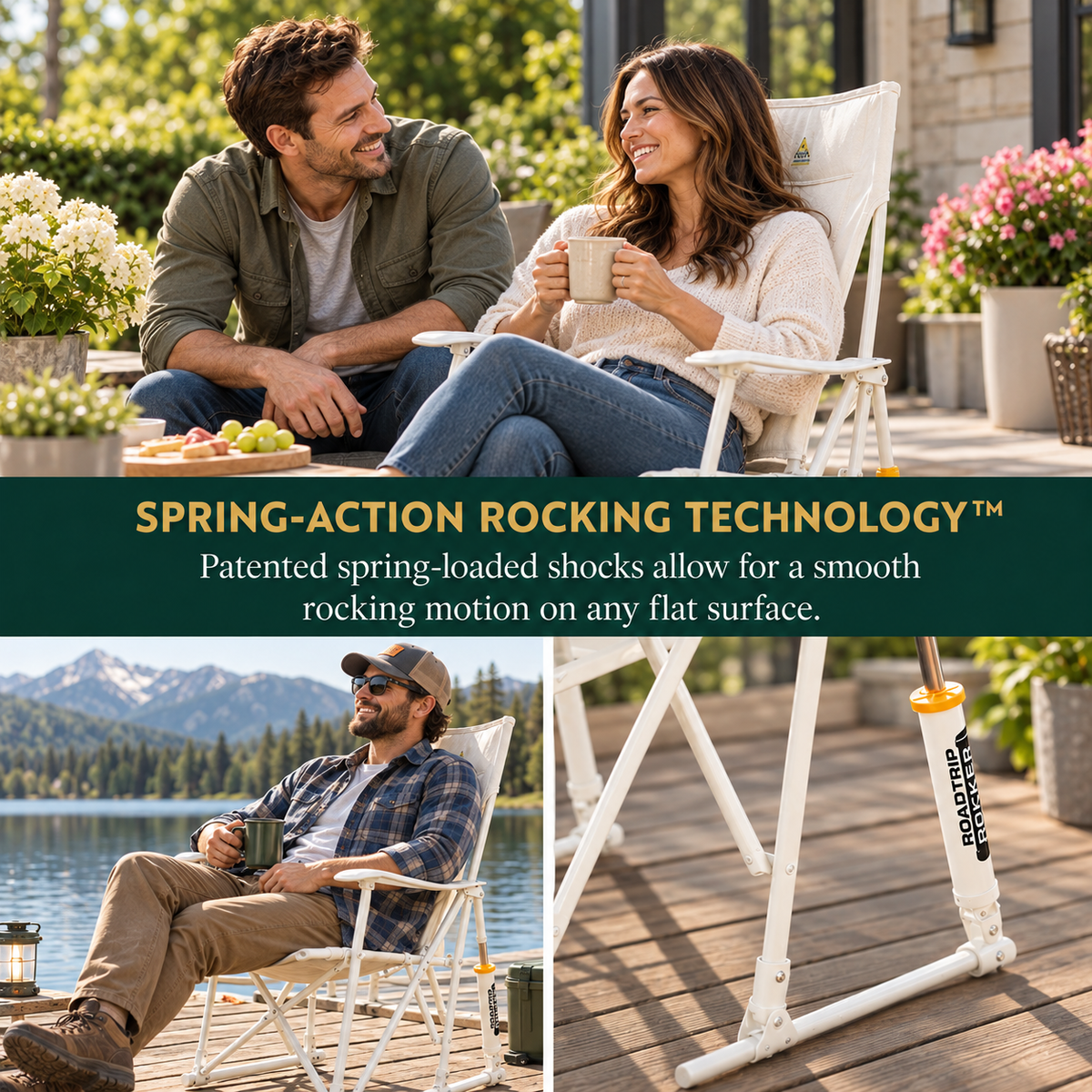 The Rock-Anywhere™ Auto-Shock Rocker